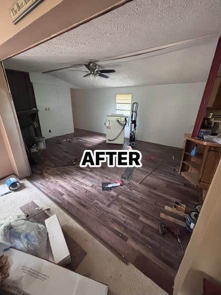 Finished floor