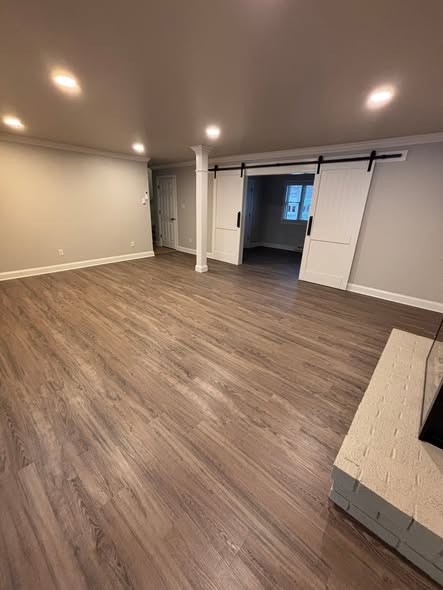 Finished room