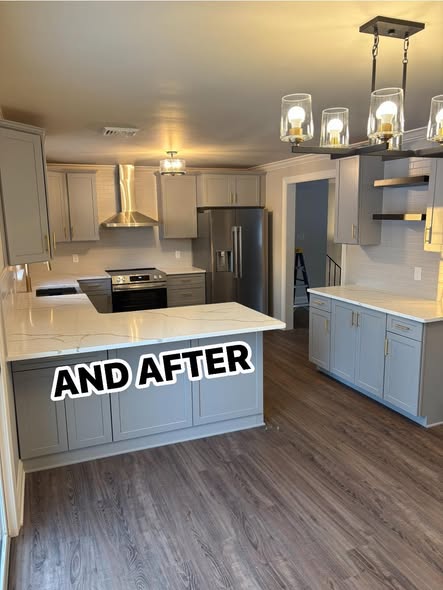Kitchen after remodel