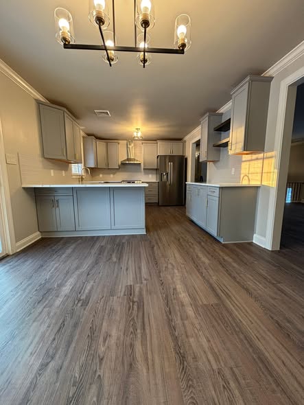 Finished kitchen