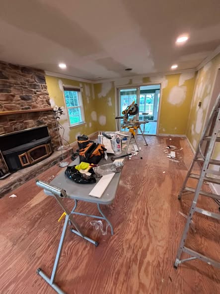 Room in progress