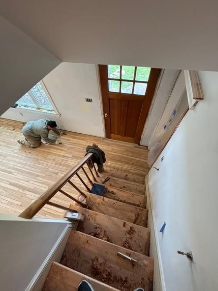 Stairs in progress