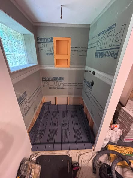 Shower waterproofing