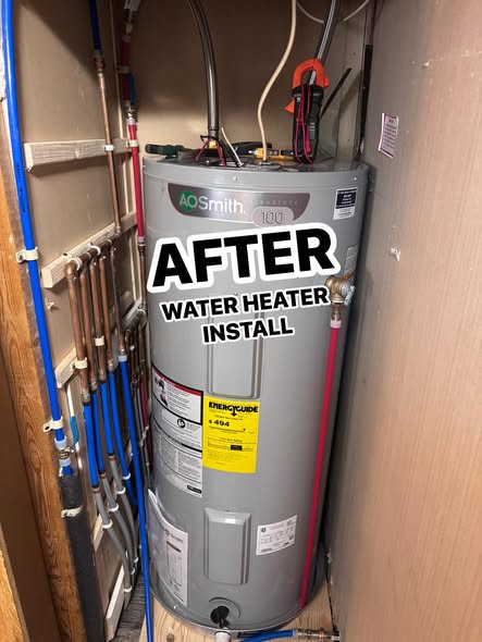 New water heater